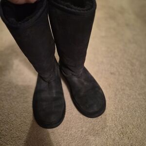 UGG Black Sheepskin Boots